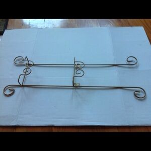 Brass Plate Picture Hanger Display Wall